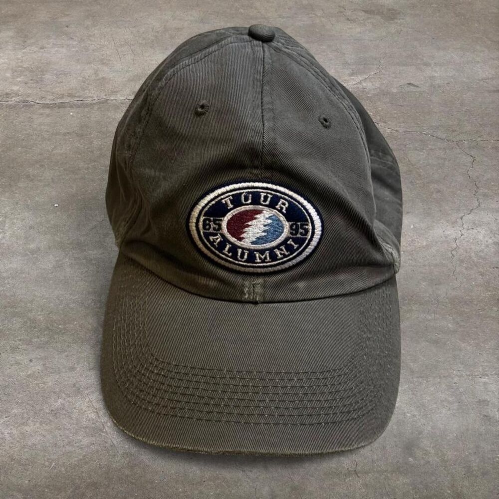 Liquid-blue Men's Grey and Khaki Hat